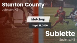 Matchup: Stanton County High vs. Sublette  2020