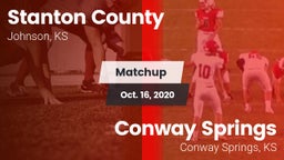 Matchup: Stanton County High vs. Conway Springs  2020