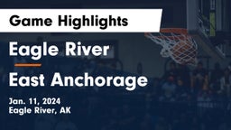 Eagle River  vs East Anchorage  Game Highlights - Jan. 11, 2024