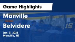 Manville  vs Belvidere  Game Highlights - Jan. 3, 2023