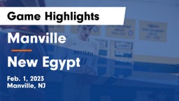 Manville  vs New Egypt  Game Highlights - Feb. 1, 2023