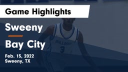 Sweeny  vs Bay City  Game Highlights - Feb. 15, 2022