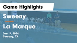 Sweeny  vs La Marque  Game Highlights - Jan. 9, 2024