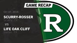 Recap: Scurry-Rosser  vs. Life Oak Cliff  2016