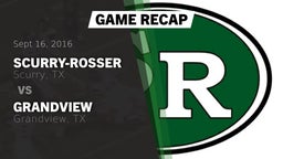 Recap: Scurry-Rosser  vs. Grandview  2016