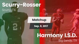 Matchup: Scurry-Rosser High vs. Harmony I.S.D. 2017