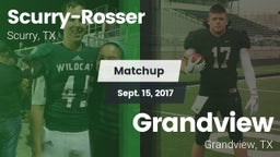 Matchup: Scurry-Rosser High vs. Grandview  2017