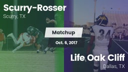 Matchup: Scurry-Rosser High vs. Life Oak Cliff  2017