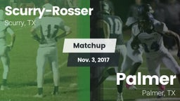 Matchup: Scurry-Rosser High vs. Palmer  2017
