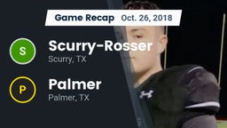 Recap: Scurry-Rosser  vs. Palmer  2018