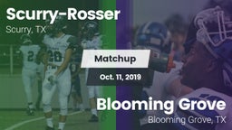 Matchup: Scurry-Rosser High vs. Blooming Grove  2019