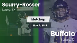 Matchup: Scurry-Rosser High vs. Buffalo  2019