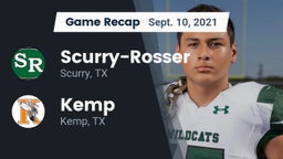 Recap: Scurry-Rosser  vs. Kemp  2021