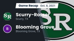 Recap: Scurry-Rosser  vs. Blooming Grove  2021