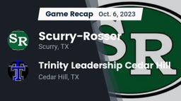 Recap: Scurry-Rosser  vs. Trinity Leadership Cedar Hill 2023