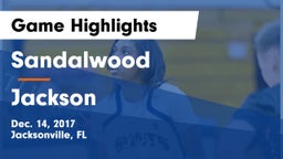 Sandalwood  vs Jackson  Game Highlights - Dec. 14, 2017