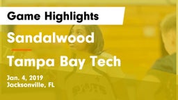 Sandalwood  vs Tampa Bay Tech  Game Highlights - Jan. 4, 2019