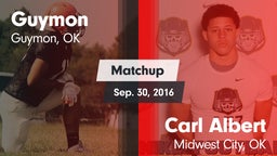 Matchup: Guymon  vs. Carl Albert   2016