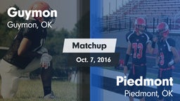 Matchup: Guymon  vs. Piedmont  2016