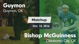 Matchup: Guymon  vs. Bishop McGuinness  2016