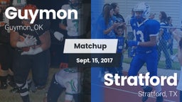 Matchup: Guymon  vs. Stratford  2017