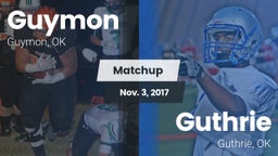 Matchup: Guymon  vs. Guthrie  2017