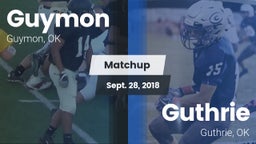 Matchup: Guymon  vs. Guthrie  2018
