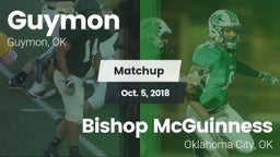 Matchup: Guymon  vs. Bishop McGuinness  2018