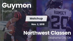 Matchup: Guymon  vs. Northwest Classen  2018