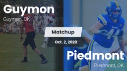 Matchup: Guymon  vs. Piedmont  2020