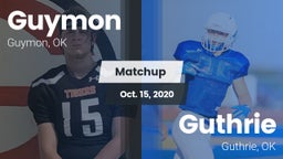 Matchup: Guymon  vs. Guthrie  2020