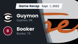 Recap: Guymon  vs. Booker  2022