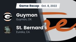 Recap: Guymon  vs. St. Bernard's  2022