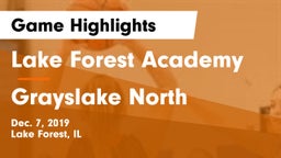 Lake Forest Academy  vs Grayslake North  Game Highlights - Dec. 7, 2019