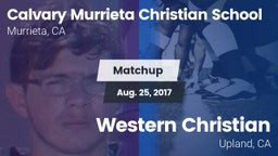 Matchup: Calvary Murrieta vs. Western Christian  2017