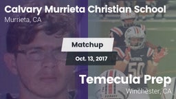 Matchup: Calvary Murrieta vs. Temecula Prep  2017