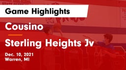 Cousino  vs Sterling Heights Jv Game Highlights - Dec. 10, 2021