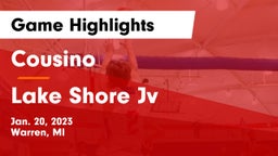 Cousino  vs Lake Shore Jv Game Highlights - Jan. 20, 2023