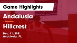 Andalusia  vs Hillcrest  Game Highlights - Dec. 11, 2021