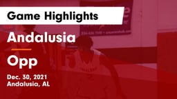 Andalusia  vs Opp Game Highlights - Dec. 30, 2021