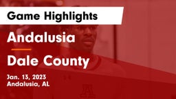 Andalusia  vs Dale County  Game Highlights - Jan. 13, 2023