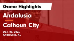 Andalusia  vs Calhoun City  Game Highlights - Dec. 28, 2023