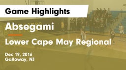 Absegami  vs Lower Cape May Regional  Game Highlights - Dec 19, 2016