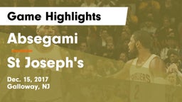 Absegami  vs St Joseph's Game Highlights - Dec. 15, 2017