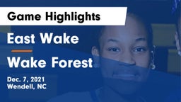 East Wake  vs Wake Forest  Game Highlights - Dec. 7, 2021