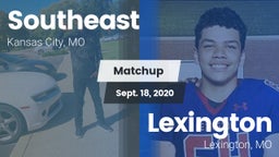 Matchup: Southeast High Schoo vs. Lexington  2020