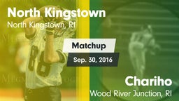 Matchup: North Kingstown vs. Chariho  2016