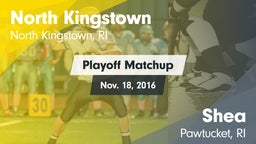 Matchup: North Kingstown vs. Shea  2016