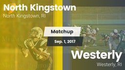 Matchup: North Kingstown vs. Westerly  2017
