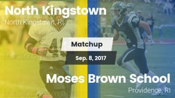 Matchup: North Kingstown vs. Moses Brown School 2017